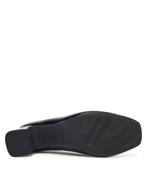 Clarks Clarks Körömcipők Fernie Trim 26183037 Fekete