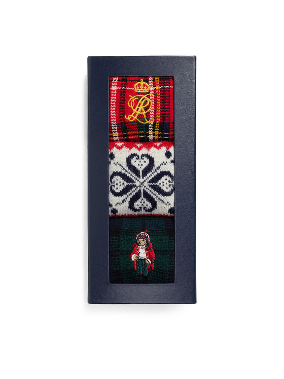 Polo Ralph Lauren Polo Ralph Lauren 3er-Set hohe Herrensocken 449958866001 Bunt