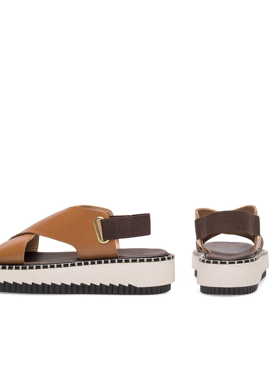 Badura Badura Sandali BEKI-01W3-003 Marrone