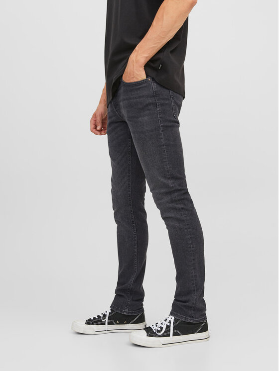 Jack&Jones Jack&Jones Jeansy Glenn 12243595 Czarny Slim Fit