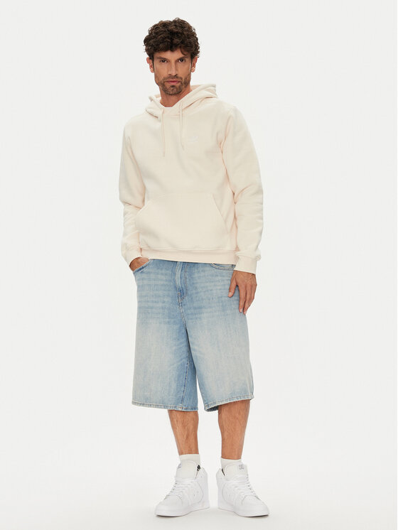 adidas adidas Mikina Trefoil Essentials HZ3598 Écru Regular Fit