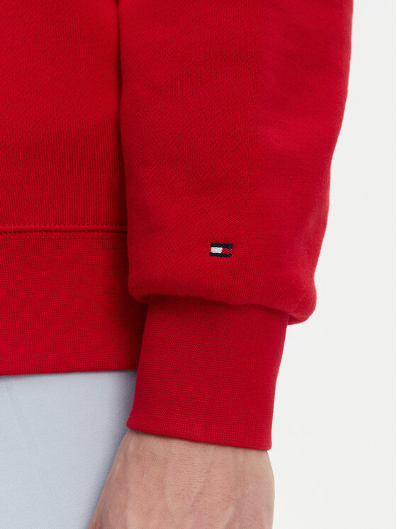 Tommy Hilfiger Tommy Hilfiger Pulóver WW0WW45980 Piros Regular Fit