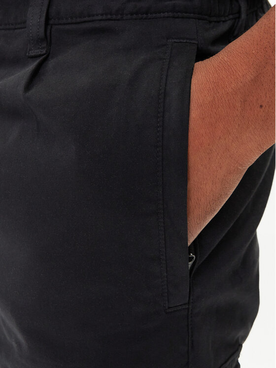 BOSS BOSS Hlače iz tkanine Sisla-9 50544866 Črna Regular Fit