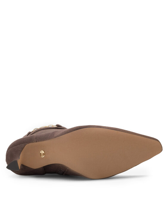 Nine West Nine West Botki LUBENA ZL23003CC Brązowy
