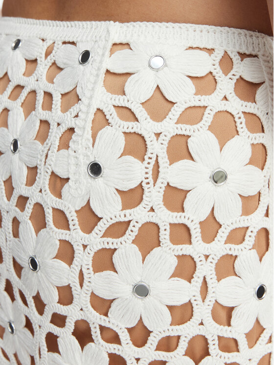 MICHAEL Michael Kors MICHAEL Michael Kors Miniseelik MS670M4KNE Valge Regular Fit