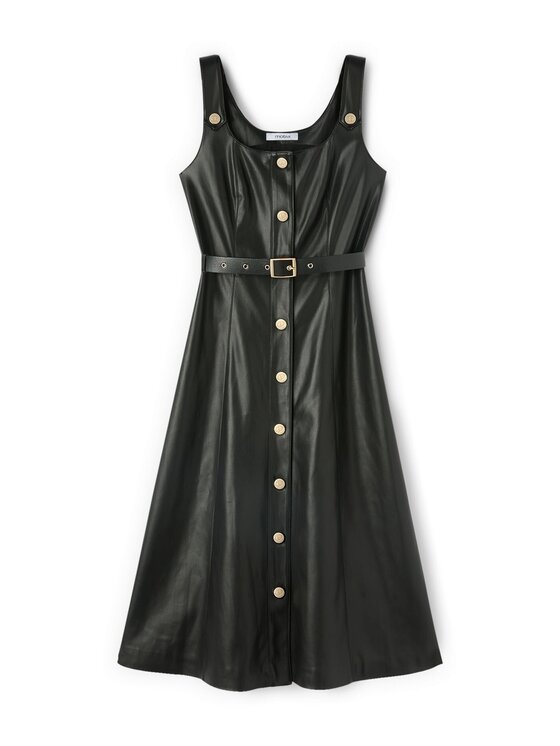 Motivi Motivi Vestito 7026Q003426N033 Nero Flared Fit