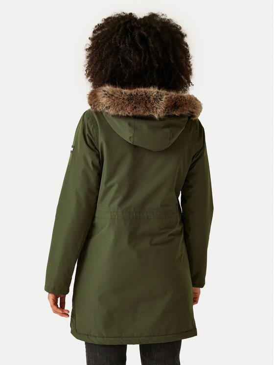 Regatta Regatta Parka Sabinka II RWP404 Zielony Regular Fit