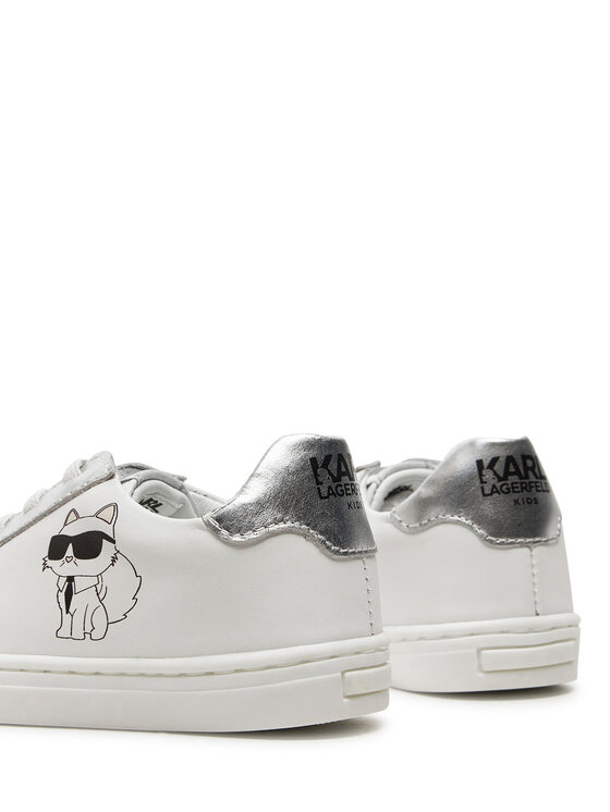 Karl Lagerfeld Kids Karl Lagerfeld Kids Sneakers Z30321 Alb