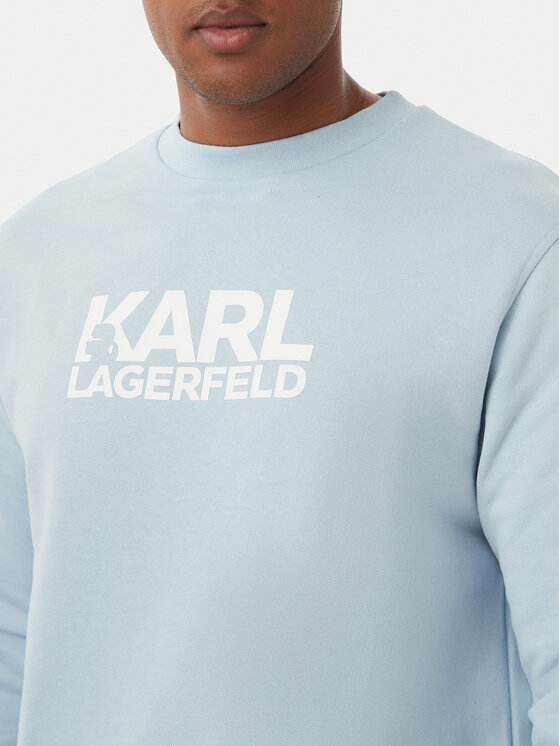 KARL LAGERFELD KARL LAGERFELD Світшот 705780 561917 Світло-синій Regular Fit