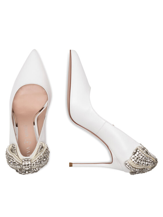 Eva Minge Eva Minge Scarpe stiletto OLIVIA-SLT3396-138 Bianco