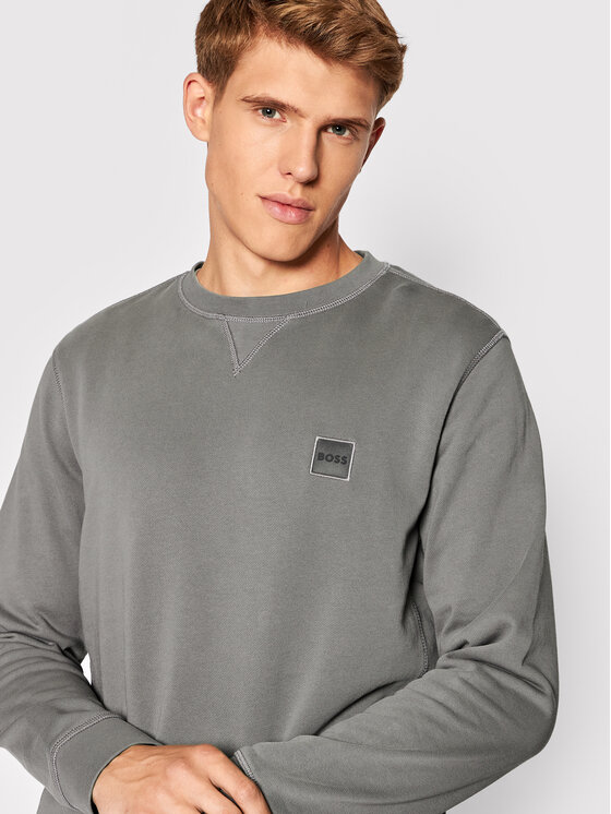 Boss Sweatshirt Westart 50468443 Grau Relaxed Fit | Modivo.de