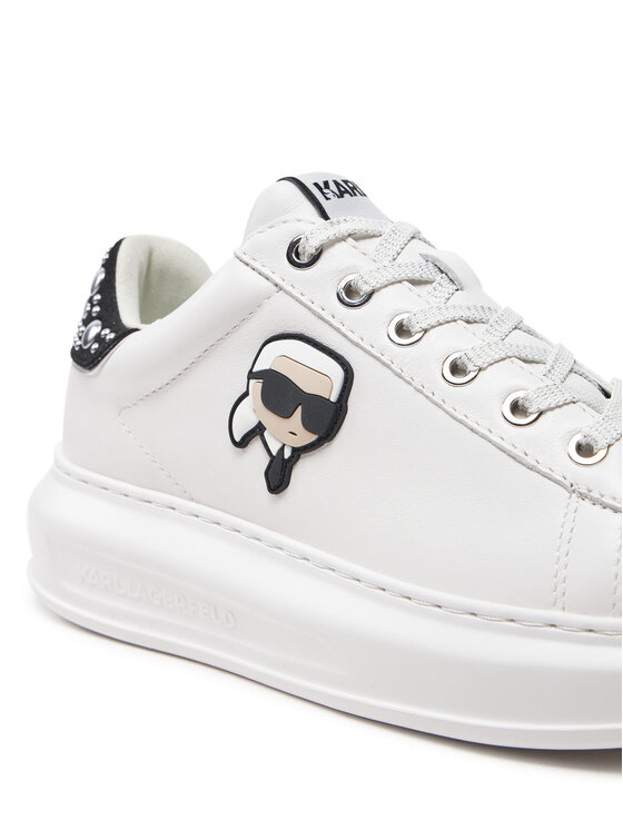 KARL LAGERFELD KARL LAGERFELD Sneakersy KL62529M Biela
