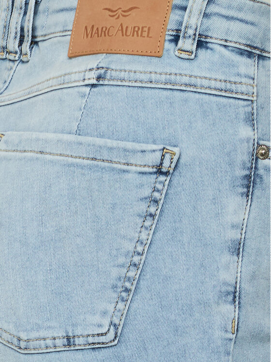 Marc Aurel Marc Aurel Jeans hlače 1743 2301 93291 Modra Wide Leg