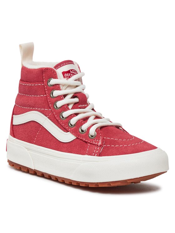 vans rose shoes high top
