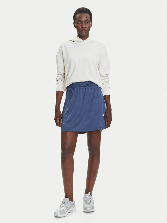 adidas adidas Mini suknja Stadium 3-Stripes Tennis Inspired Jacquard JV5632 Plava Regular Fit