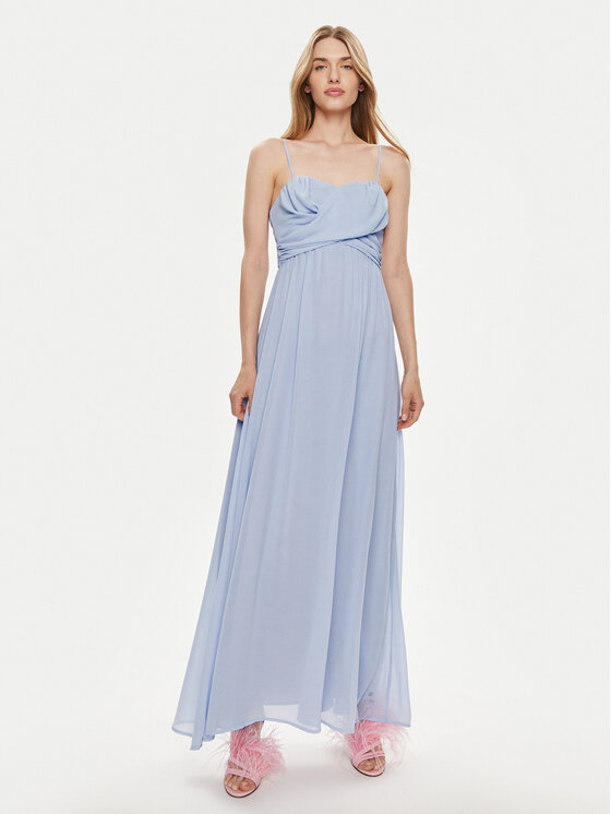 Vila Vila Abendkleid Stine 14093780 Himmelblau Regular Fit