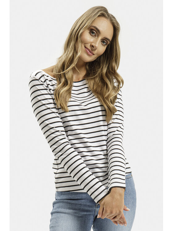 Cross Jeans Cross Jeans Longsleeve 56192-008 Biały