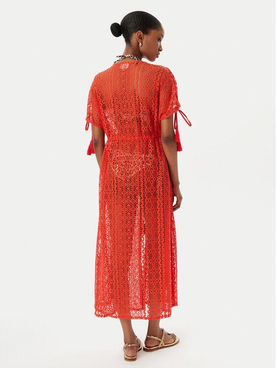 Iconique Iconique Strandkleid Temptation IC26-119 Rot Regular Fit