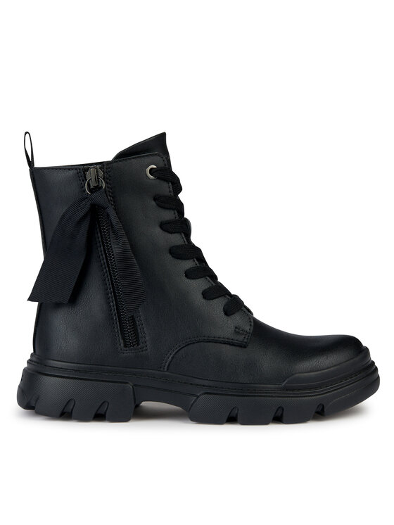 Geox Geox Ghete J Junette Girl J36HVG 000BC C9999 D Negru