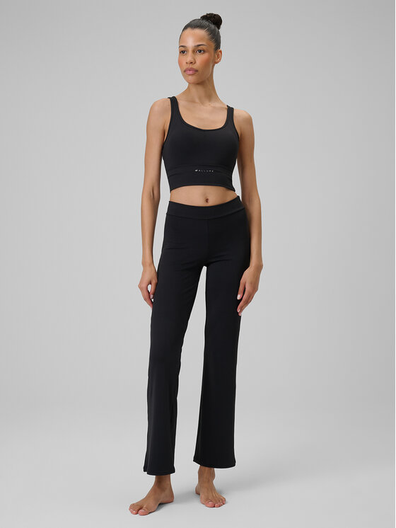 4F 4F Biustonosz sportowy YOGA Czarny