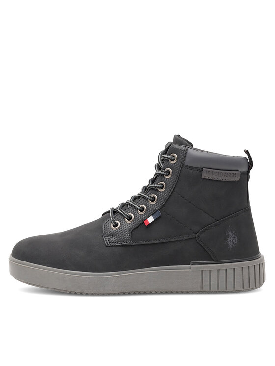 U.S. Polo Assn. U.S. Polo Assn. Μποτίνια HOOVER001M/CUY1 Μαύρο