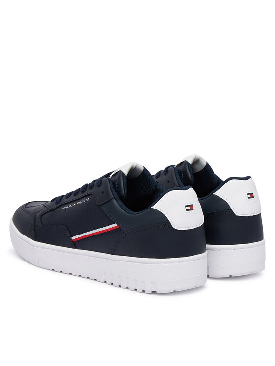 Tommy Hilfiger Tommy Hilfiger Tenisice Th Basket Corporate Stripes FM0FM06091 Tamnoplava