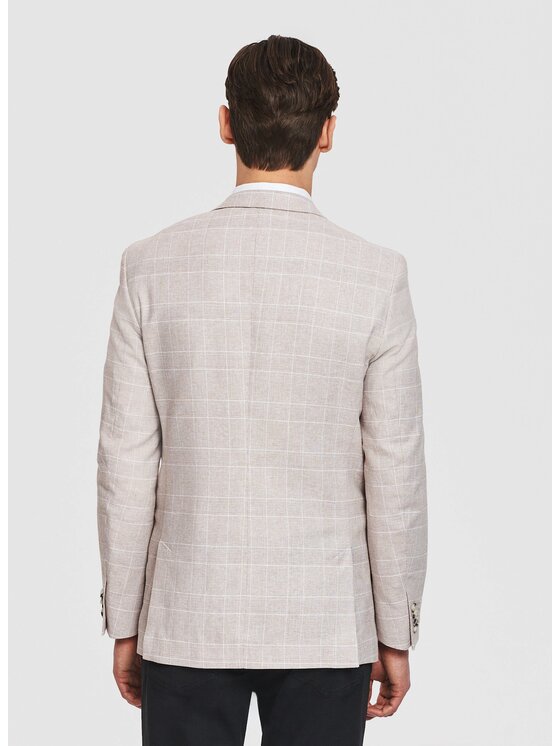 Pako Lorente Pako Lorente Marynarka P26SF-3X-023 Beżowy Slim Fit