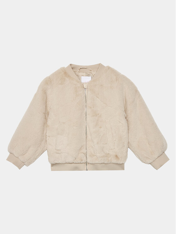 Vero Moda Girl Vero Moda Girl Krzno 10290875 Bež Regular Fit