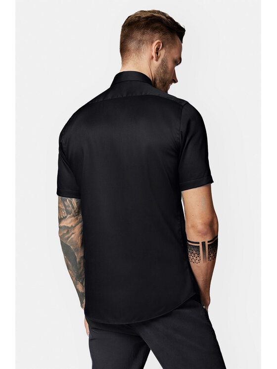 Lancerto Lancerto Koszula Jackie KO073123000048 Czarny Slim Fit