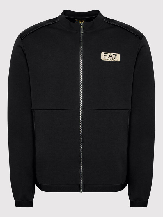 EA7 Emporio Armani EA7 Emporio Armani Sweatshirt 3LPM25 PJFAZ 1200 Schwarz Regular Fit
