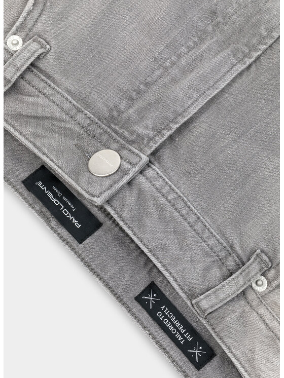 Pako Lorente Pako Lorente Jeansy P21WF-WJ-007 Szary Slim Fit