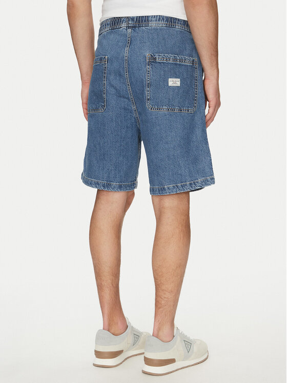 Guess Jeans Guess Jeans Дънкови шорти M5GD35 D5M54 Син Regular Fit
