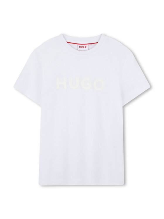 HUGO Tričko G00333 D Biela Regular Fit