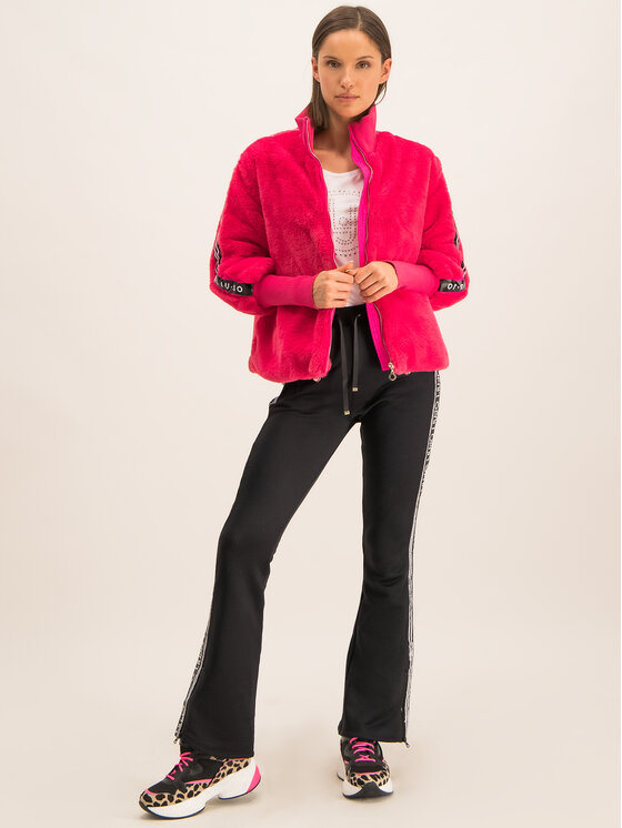 Pelliccia rossa liu shop jo