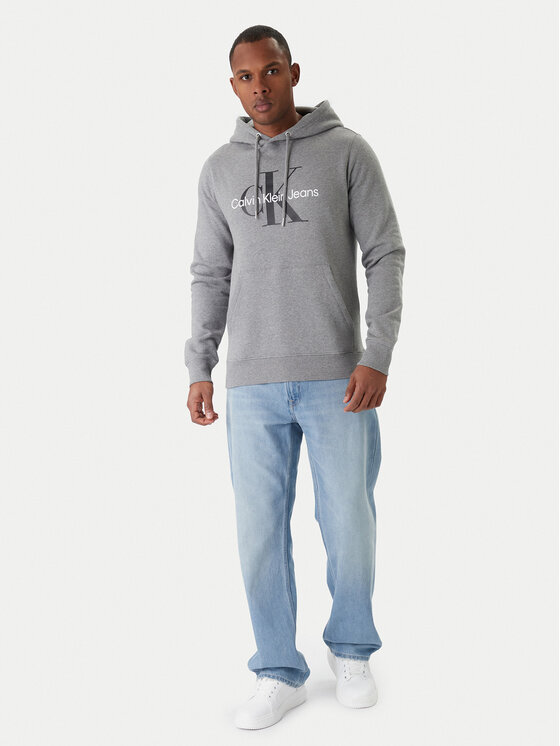 Calvin Klein Jeans Calvin Klein Jeans Bluză J30J320934 Gri Regular Fit