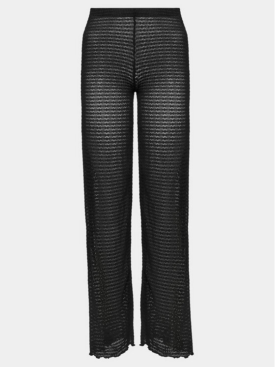Edited Edited Szövet nadrág Aurora EDT8160001 Fekete Relaxed Fit