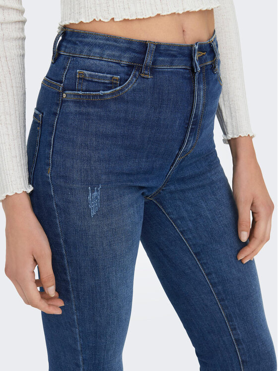 ONLY ONLY Blugi 15292693 Albastru Skinny Fit