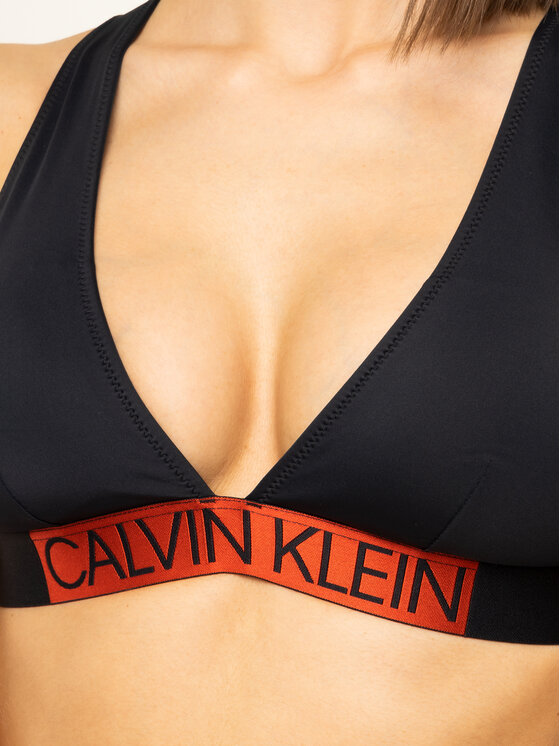 Calvin Klein Swimwear Calvin Klein Swimwear Μπικίνι πάνω μέρος KW0KW00844 Μαύρο