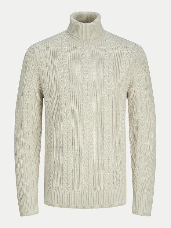 Jack&Jones Jack&Jones Rollkragenpullover 12261441 Beige Regular Fit