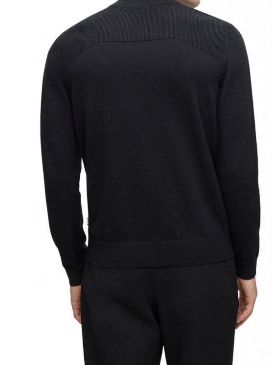 BOSS Boss Maglione 50500850_10252847_01_001 Nero Regular Fit