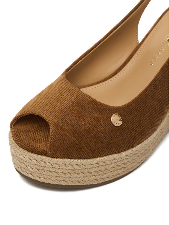 Beverly Hills Polo Club Beverly Hills Polo Club Espadrilės EO-R26SS03466 Ruda