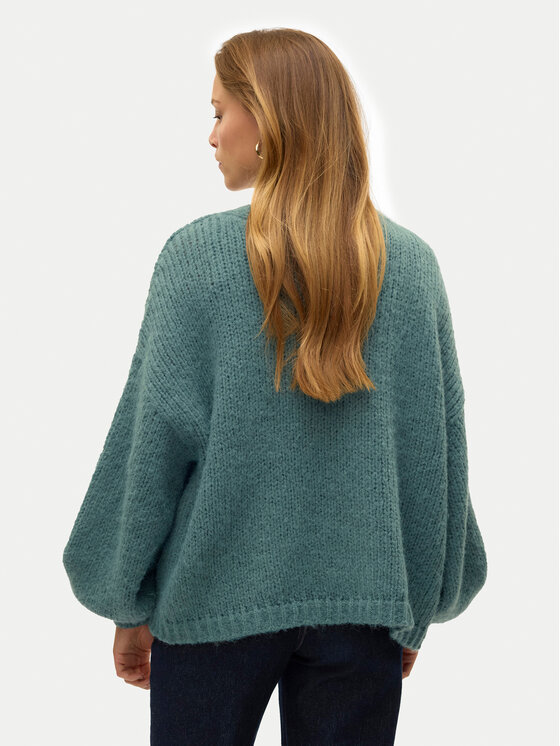 Vero Moda Vero Moda Kardigan Maybe 10273101 Zielony Oversize