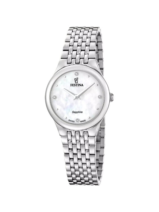 Festina Festina Hodinky F20096-1 Strieborná