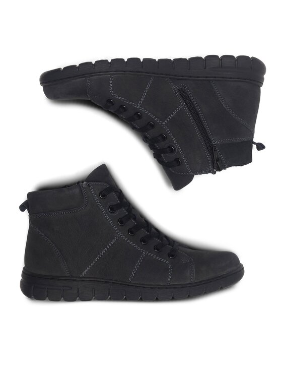 Go Soft Go Soft Stiefeletten WI23-GHANA-03 Dunkelblau