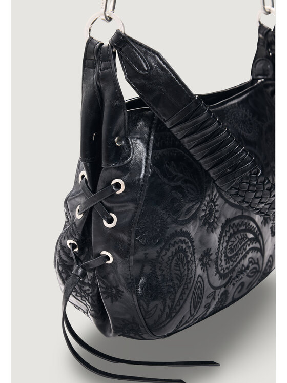 Desigual Desigual Τσάντα BAG_SIROCO QUINCY BLACK Μαύρο