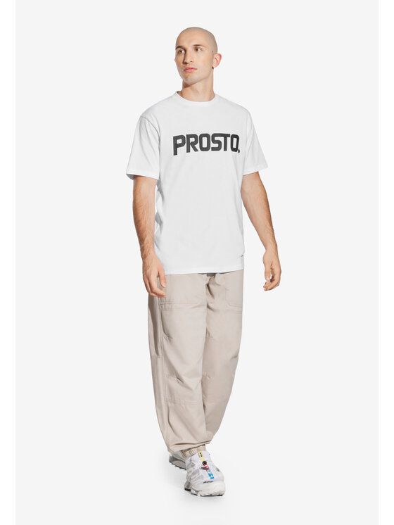 PROSTO. PROSTO. Jeansy Slate Beżowy Baggy Fit