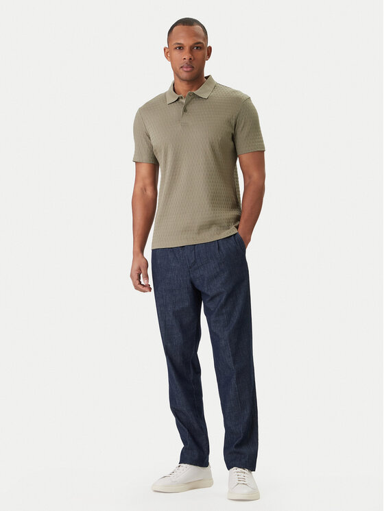JOOP! JOOP! Pólóing Jorge 30101934 Zöld Slim Fit
