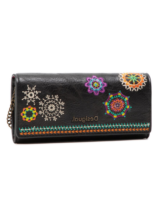 Desigual Portafoglio grande da donna 21SAYP57 Nero Modivo