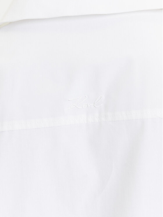 KARL LAGERFELD KARL LAGERFELD Πουκάμισο A3W11023 Λευκό Regular Fit