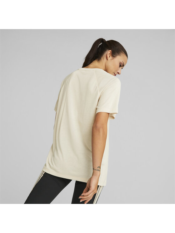Puma Puma T-Shirt 673066 Beżowy Regular Fit